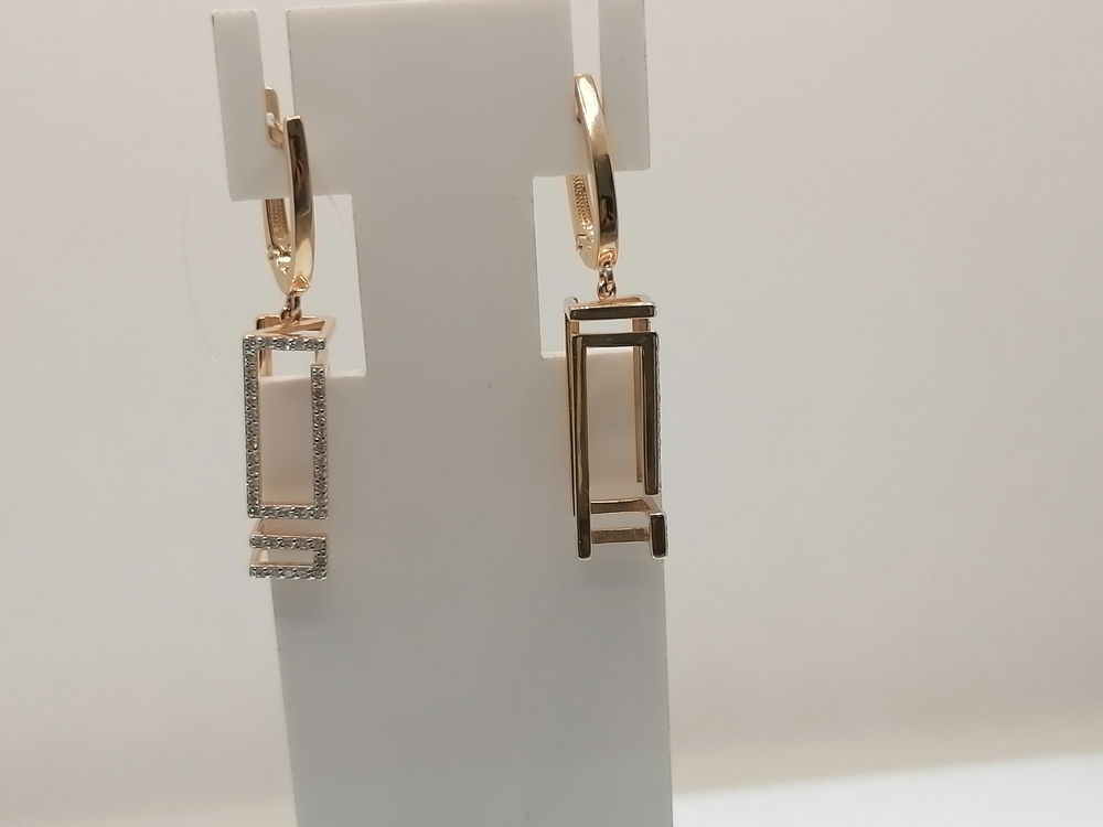 СЕРЬГИ БРИЛЛИАНТ (Au 585)