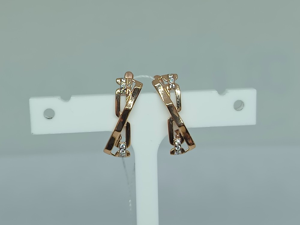 СЕРЬГИ С КАМНЯМИ (Au 585) СЕРЬГИ С КАМНЯМИ (Au 585)