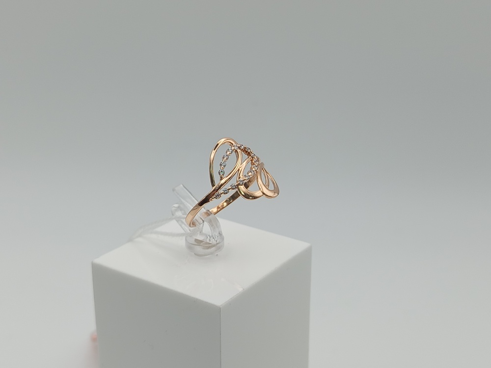 КОЛКМИ585 КОЛЬЦО С КАМНЯМИ (Au 585)