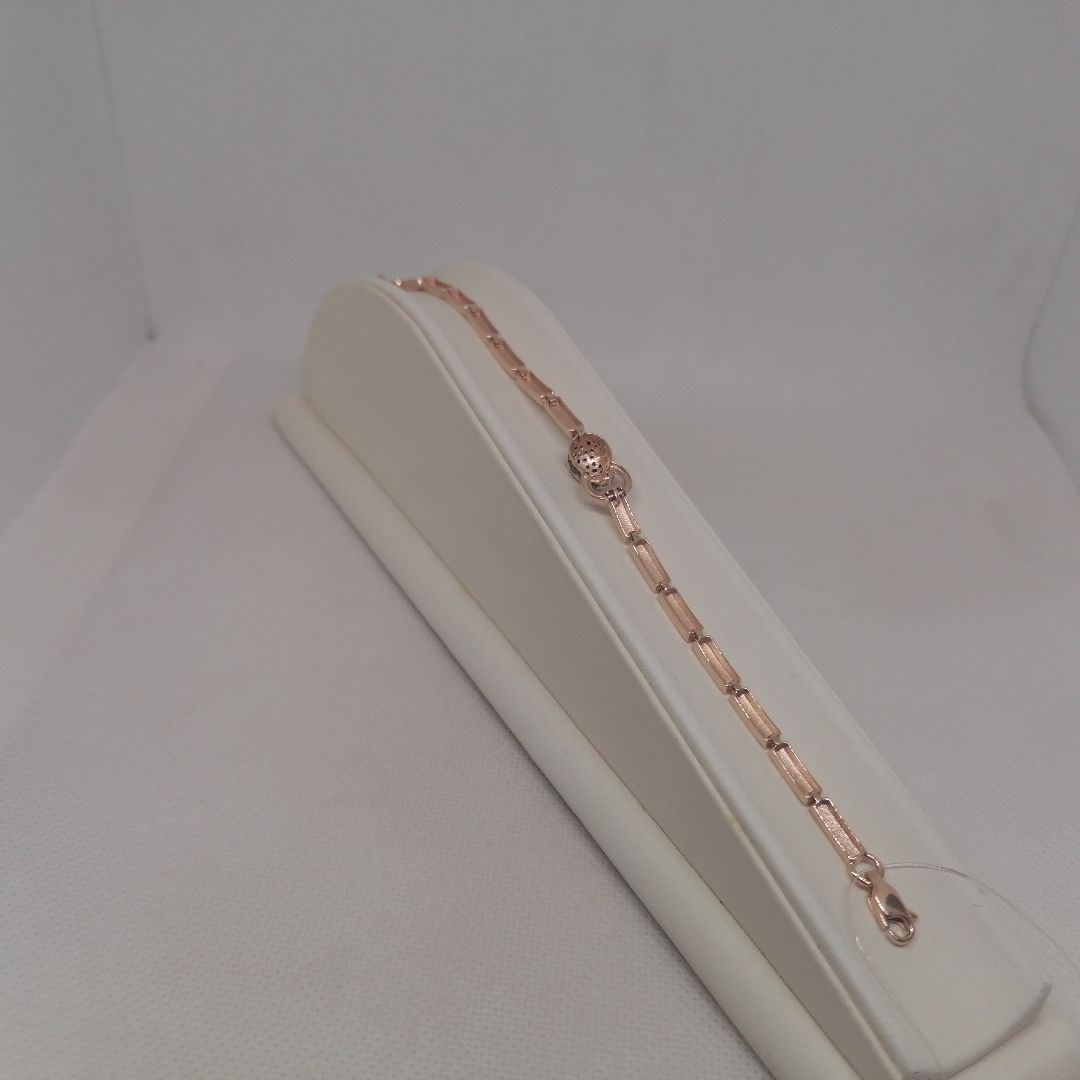 БРАСЛЕТ ФАНТАЗИЯ с камнями (Au 585)