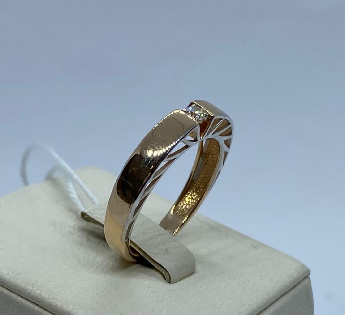 КОЛЬЦО БРИЛЛИАНТ Au 585