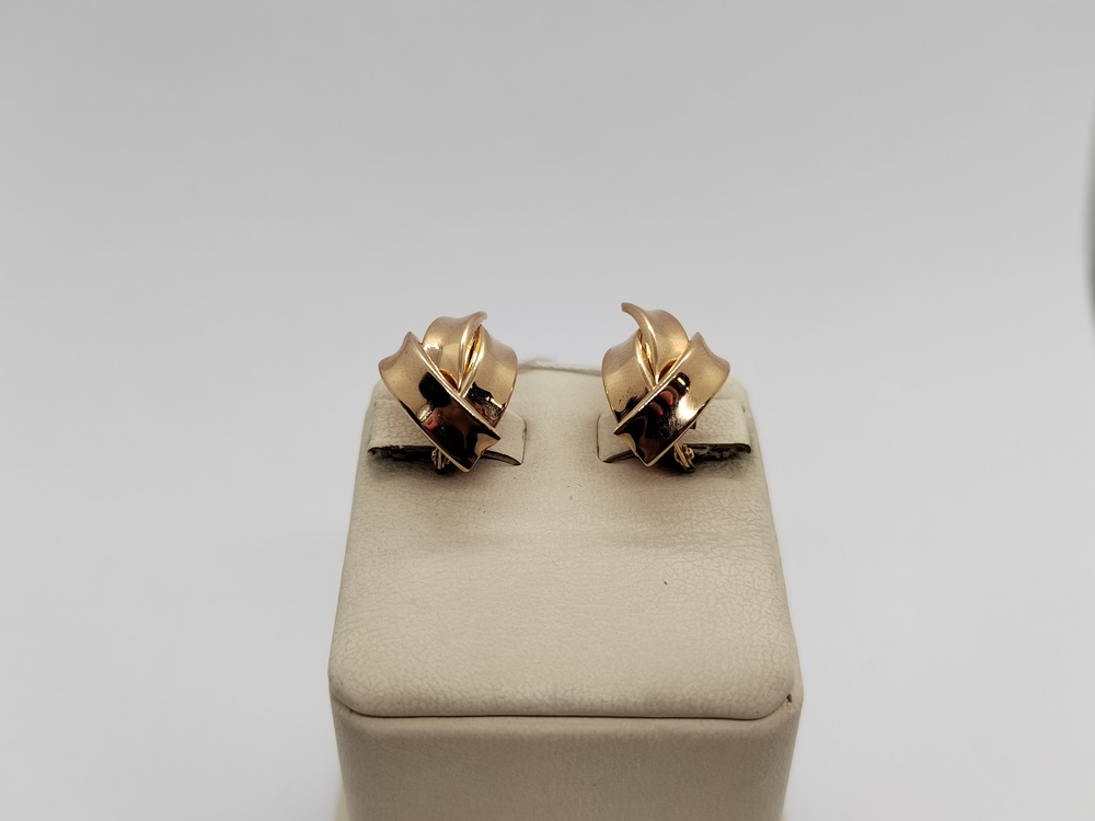 СЕРЬГИ БЕЗ КАМНЯ (Au 585)