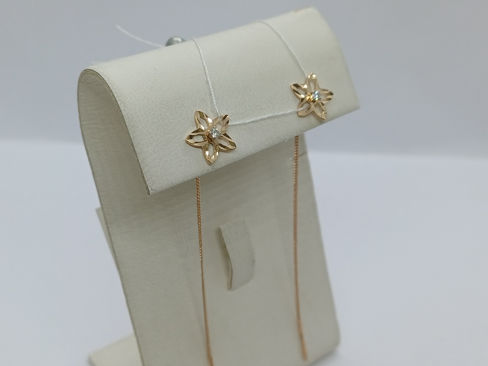 СПРО585 СЕРЬГИ ПРОДЕВКИ (Au 585)