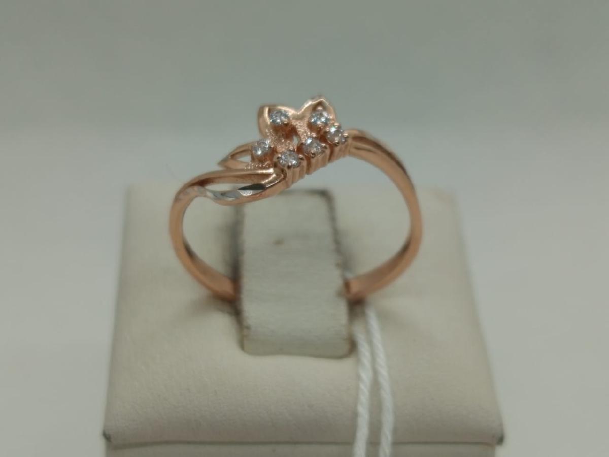 КОЛКМИ585 КОЛЬЦО С КАМНЯМИ (Au 585)