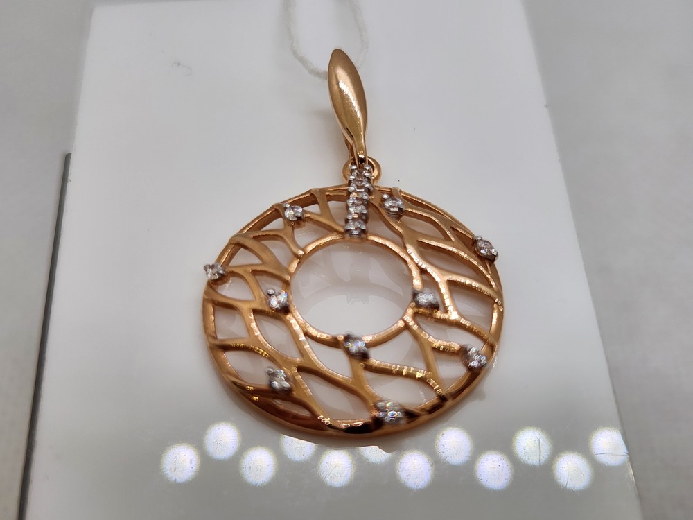 ПОДВЕСКА С КАМНЯМИ (Au 585)