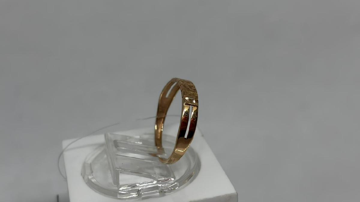 КОЛЬЦО БЕЗ КАМНЯ (Au 585)