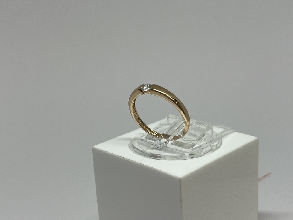 КОЛЬЦО С КАМНЕМ (Au 585)