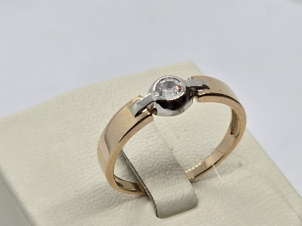 КОЛЬЦО С КАМНЕМ (Au 585)