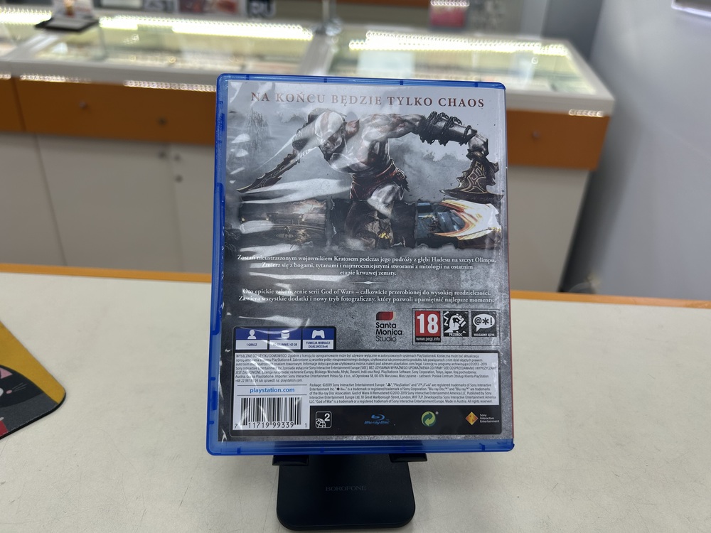 Игра Playstation 4 God of War Remastered