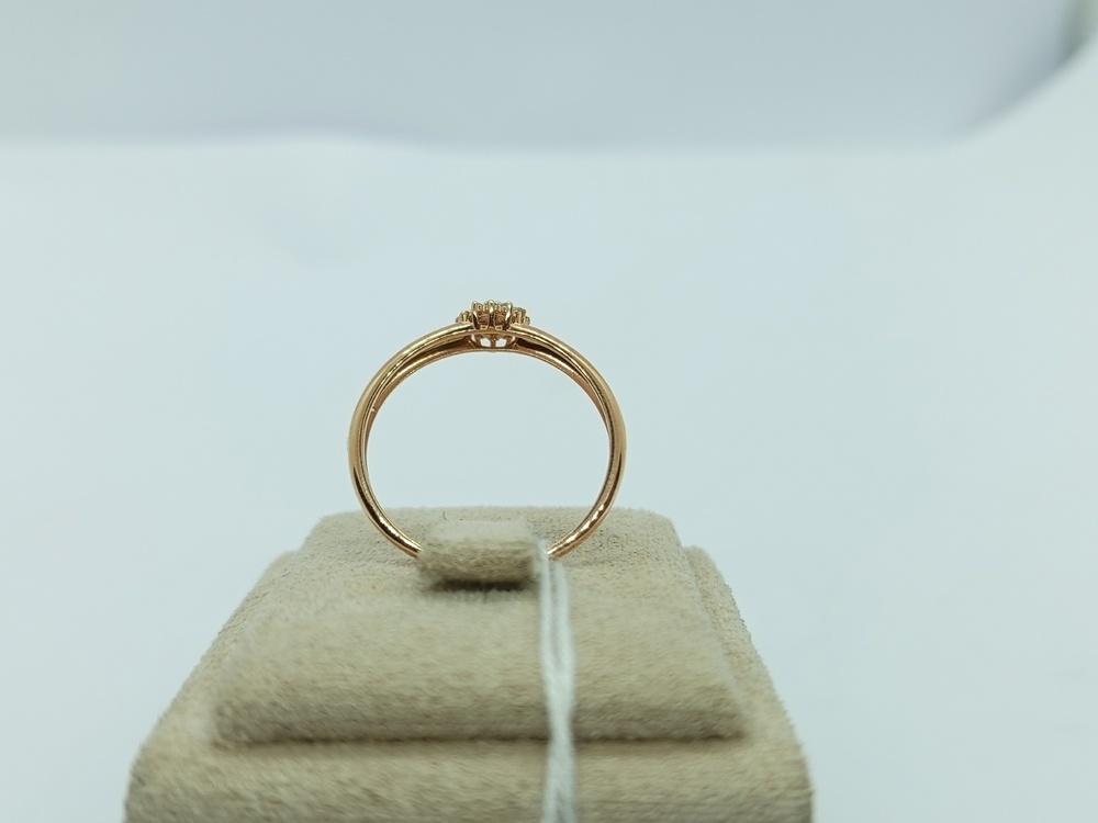 КОЛЬЦО БРИЛЛИАНТ Au 585