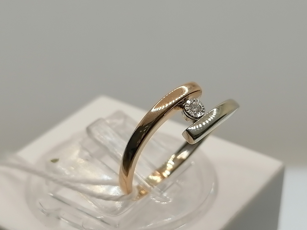 КОЛЬЦО БРИЛЛИАНТ Au 585