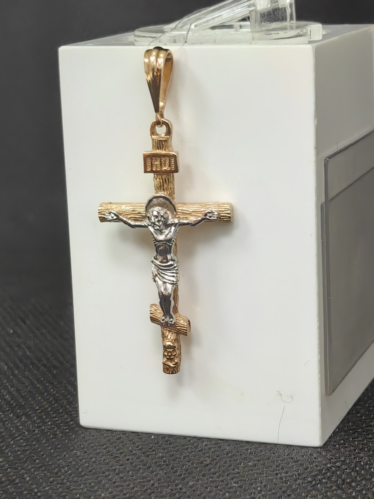 ПОДВЕСКА КРЕСТ (Au 585)