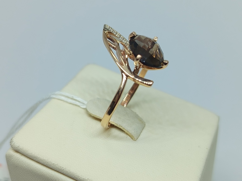 КОЛКМИ585 КОЛЬЦО С КАМНЯМИ (Au 585)