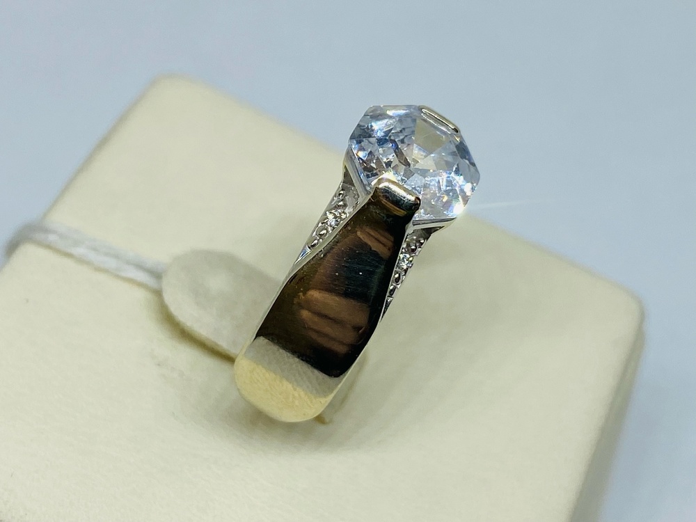 КОЛКМИ585 КОЛЬЦО С КАМНЯМИ (Au 585)