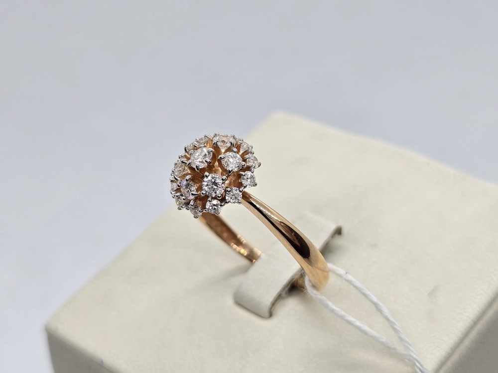 КОЛЬЦО БРИЛЛИАНТ Au 585