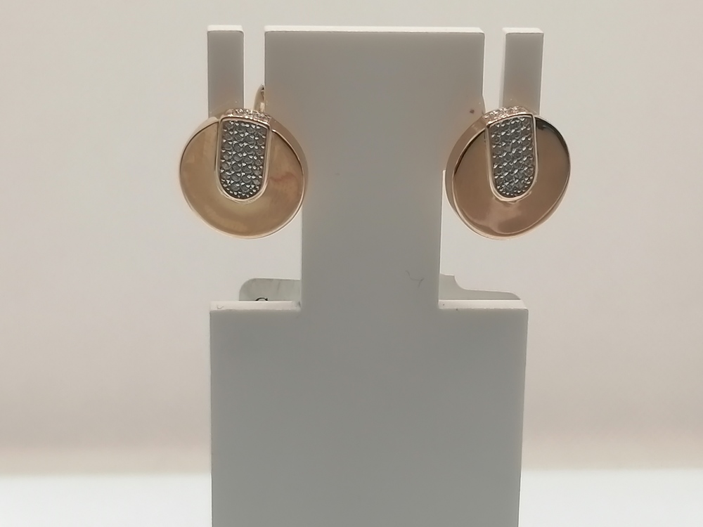 СЕРЬГИ С КАМНЯМИ (Au 585)