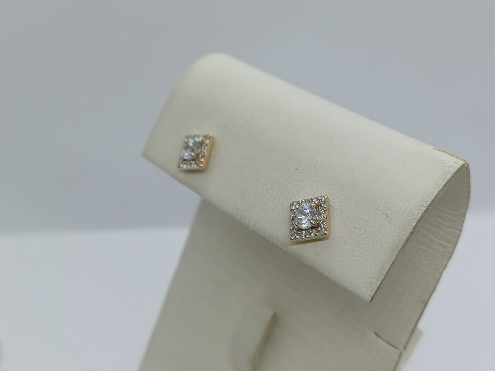 СЕРЬГИ ПУСЕТЫ (Au 585)