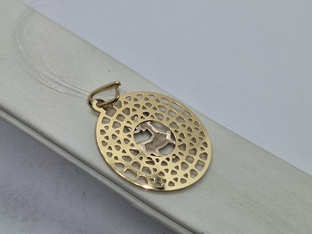 ПОДВЕСКА ЗНАК ЗОДИАКА КОЗЕРОГ (Au 585)