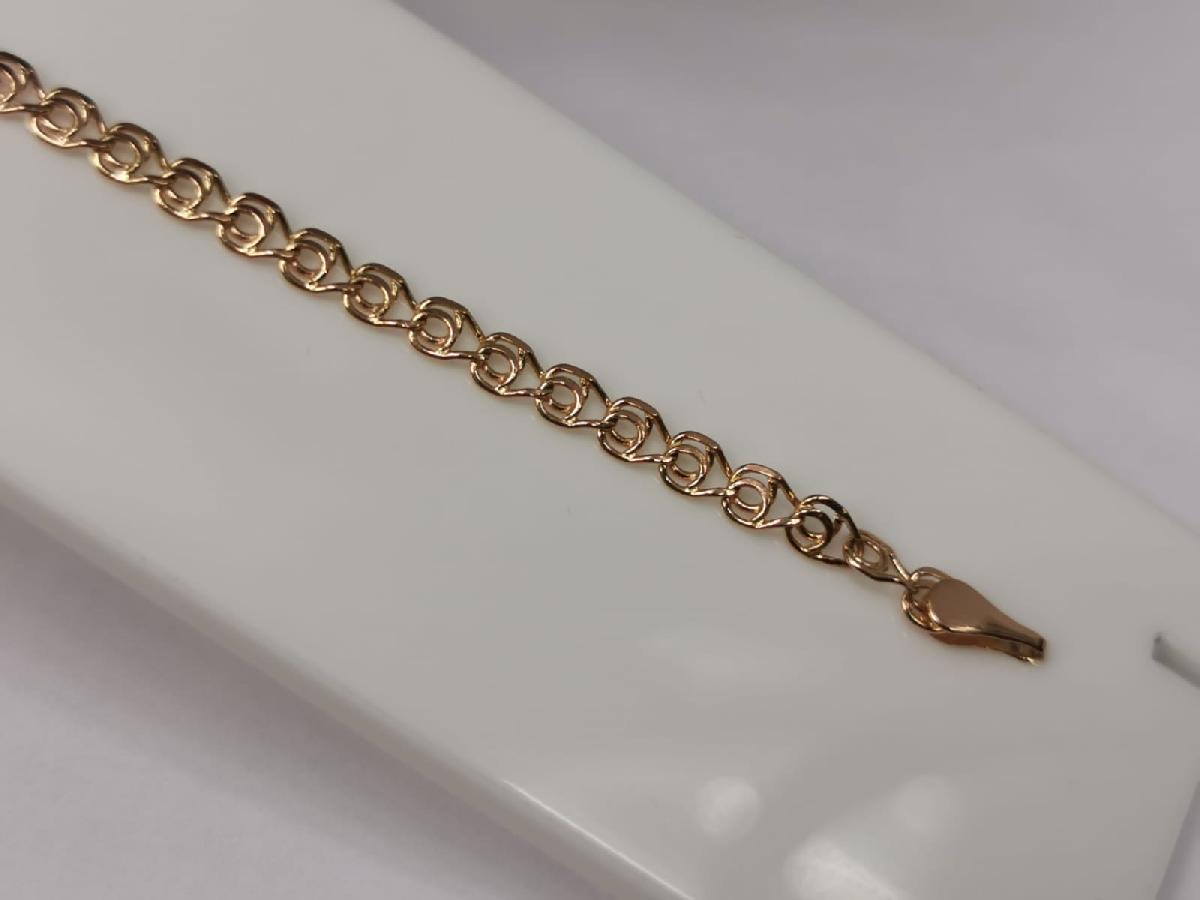 БРАСЛЕТ ПОЛНОВЕСНЫЙ Лав Au 585