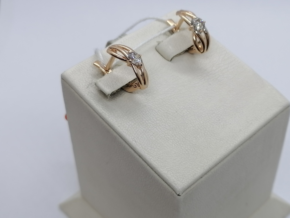 СЕРЬГИ БРИЛЛИАНТ (Au 585)