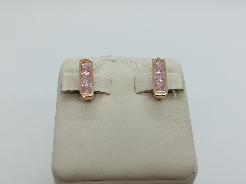 СЕРЬГИ С КАМНЯМИ (Au 585)