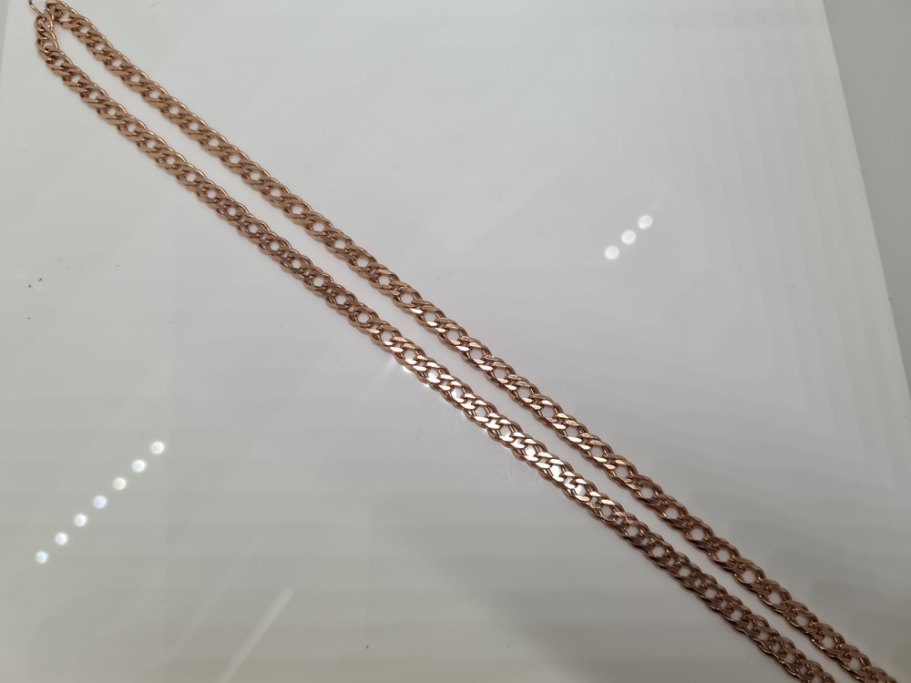 ЦЛР2585 ЦЕПЬ ПОЛНОВЕСНАЯ Ромб двойной (Au 585)