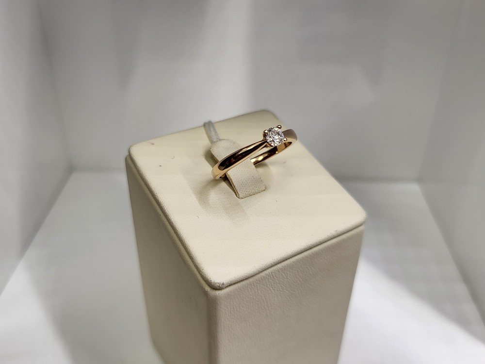 КОЛЬЦО БРИЛЛИАНТ Au 585