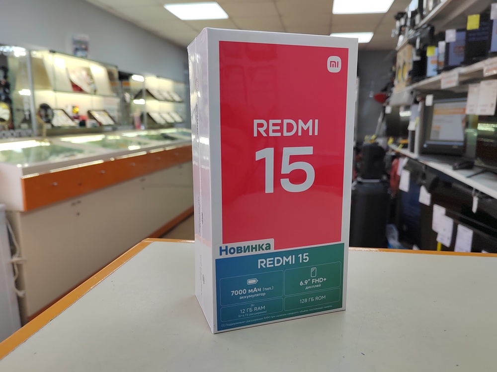 Смартфон Xiaomi Redmi 15 6/128