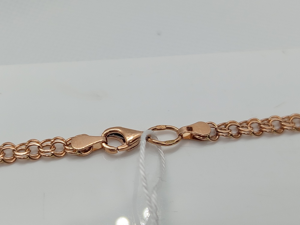 ЦЕПЬ ПОЛНОВЕСНАЯ Бисмарк (Au 585)