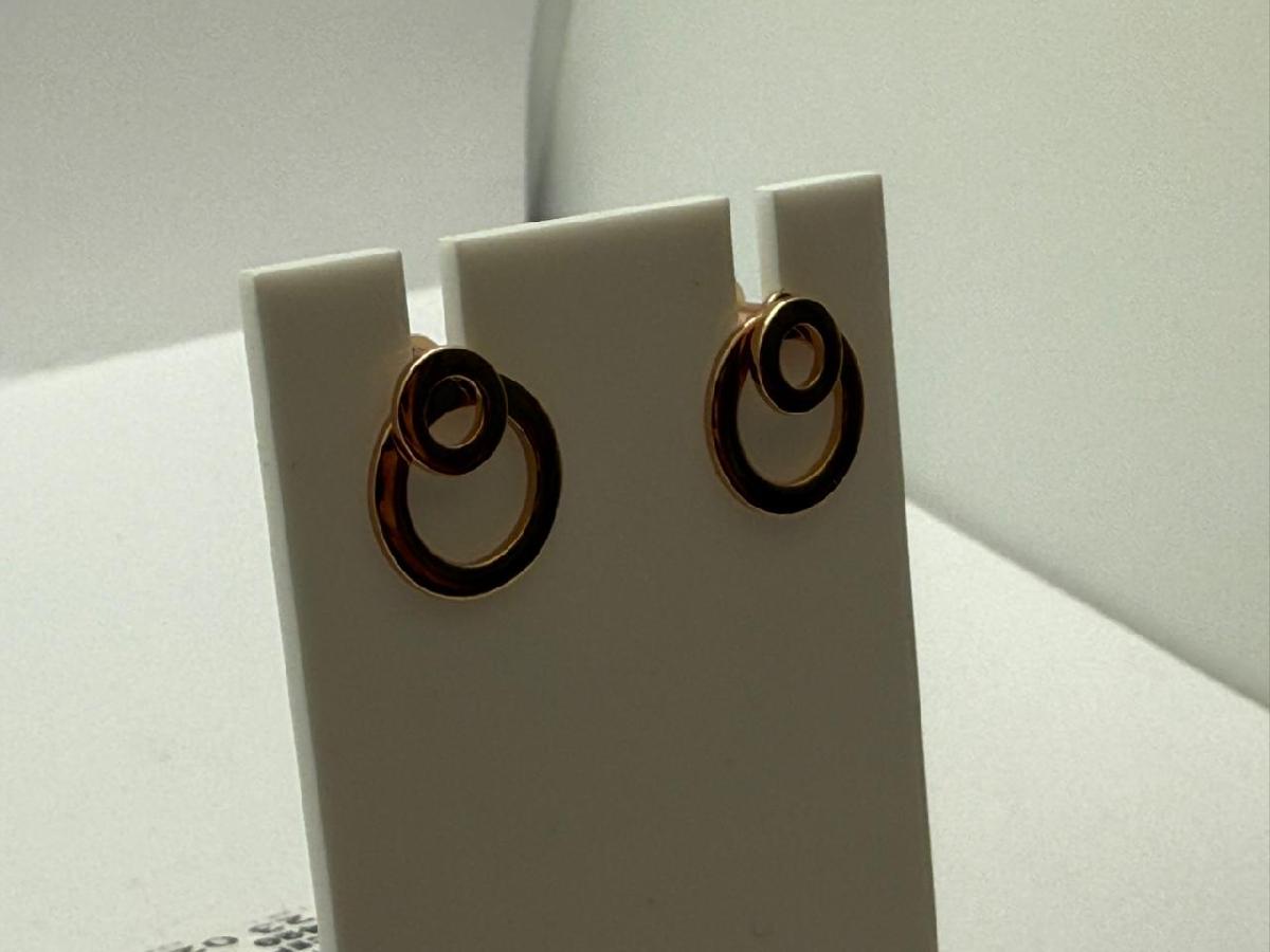 СБКМ585 СЕРЬГИ БЕЗ КАМНЯ (Au 585)