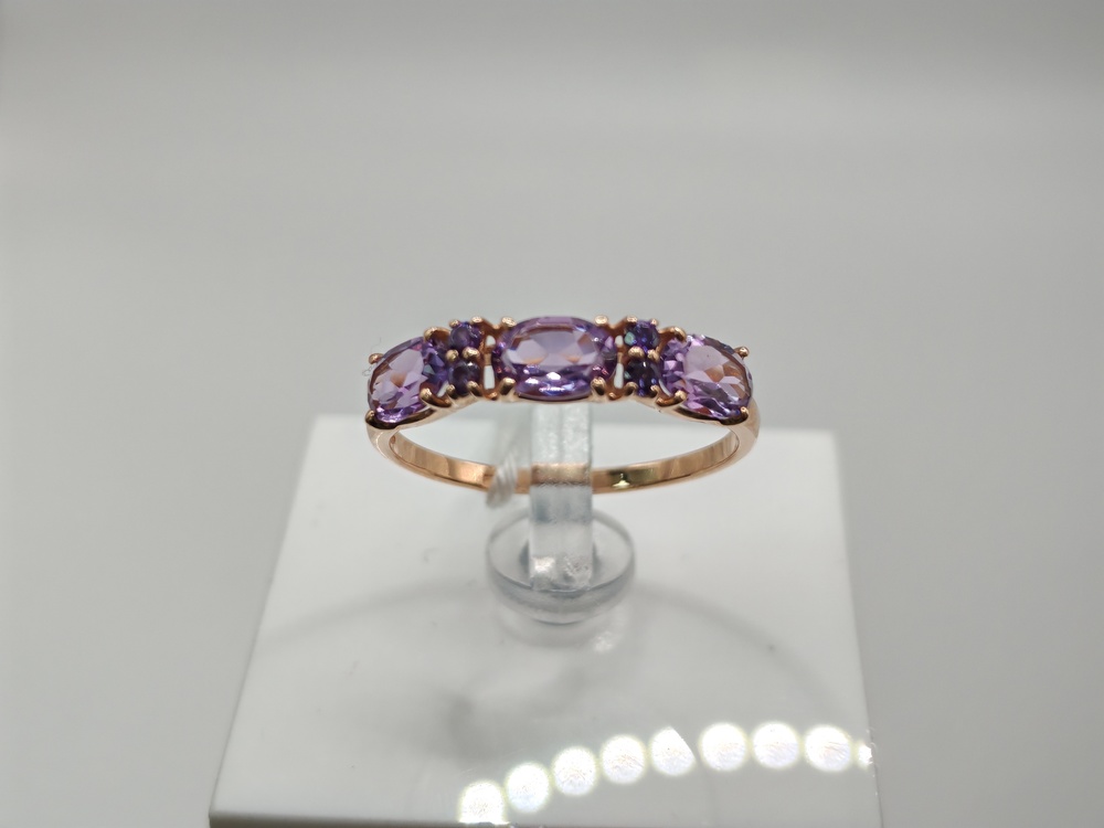 КОЛКМИ585 КОЛЬЦО С КАМНЯМИ (Au 585)