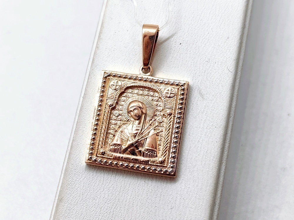 ПОДВЕСКА ИКОНА без камня (Au 585)