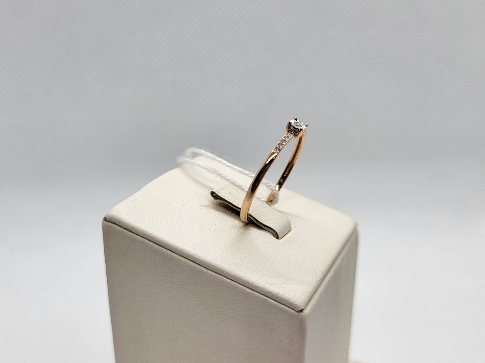 КОЛЬЦО БРИЛЛИАНТ Au 585