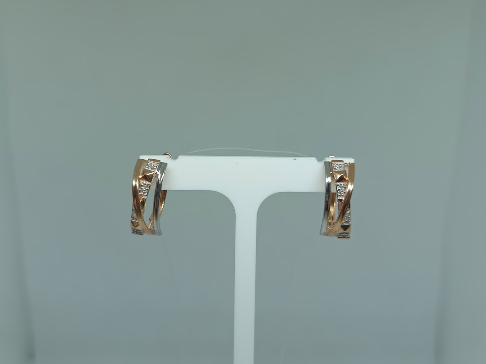 СЕРЬГИ С КАМНЯМИ (Au 585)