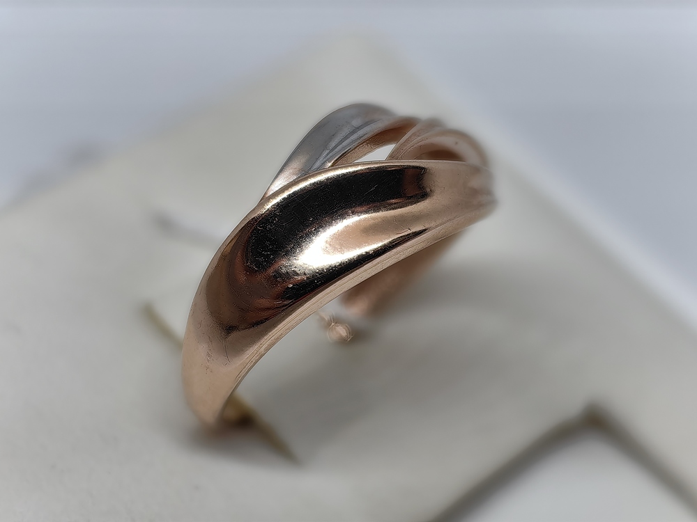 КОЛБКМ375 КОЛЬЦО БЕЗ КАМНЯ (Au 375)