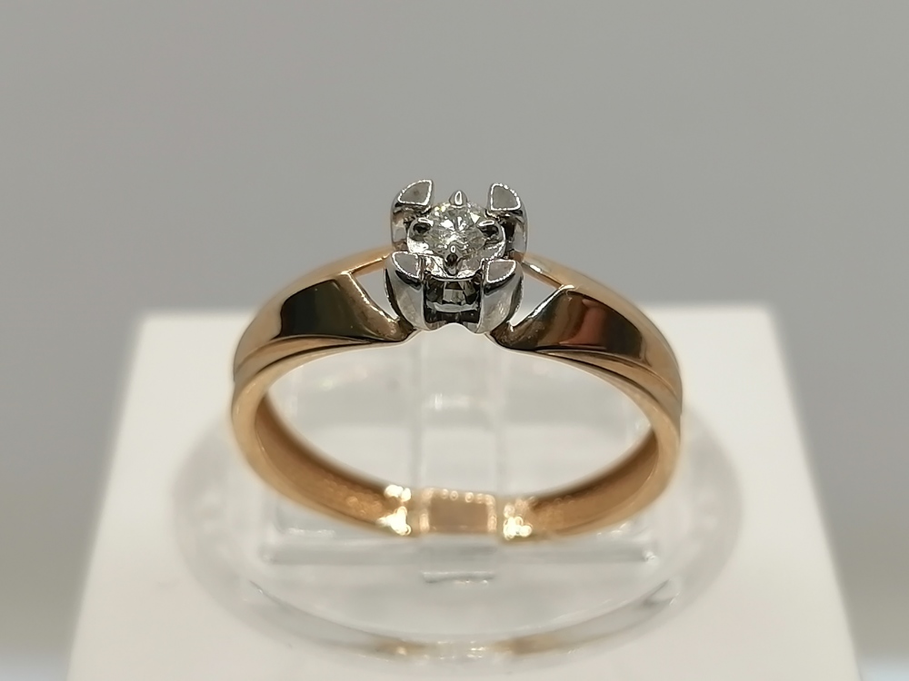 КОЛЬЦО БРИЛЛИАНТ (Au 585)