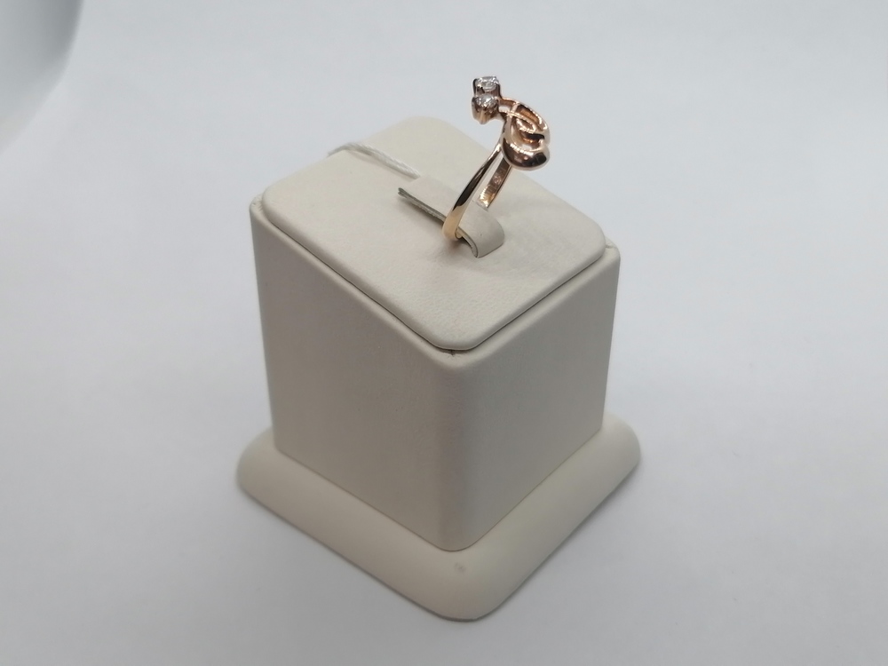 КОЛКМИ585 КОЛЬЦО С КАМНЯМИ (Au 585)