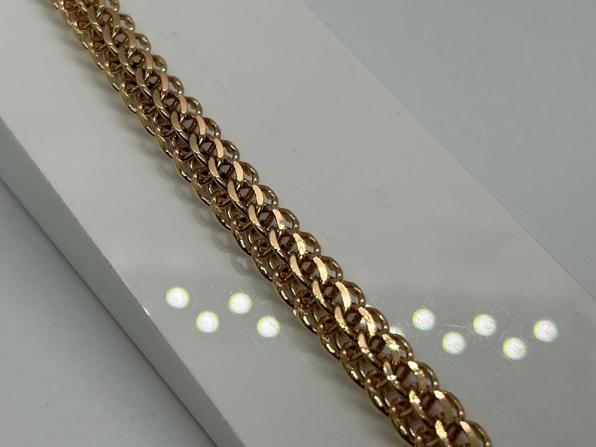 БРАСЛЕТ ПОЛНОВЕСНЫЙ Итальянка Au 585