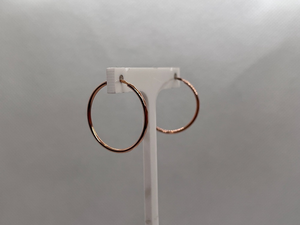 СКОН585 СЕРЬГИ КОНГО (Au 585)