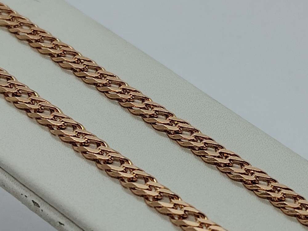 ЦЛР2585 ЦЕПЬ ПОЛНОВЕСНАЯ Ромб двойной (Au 585)