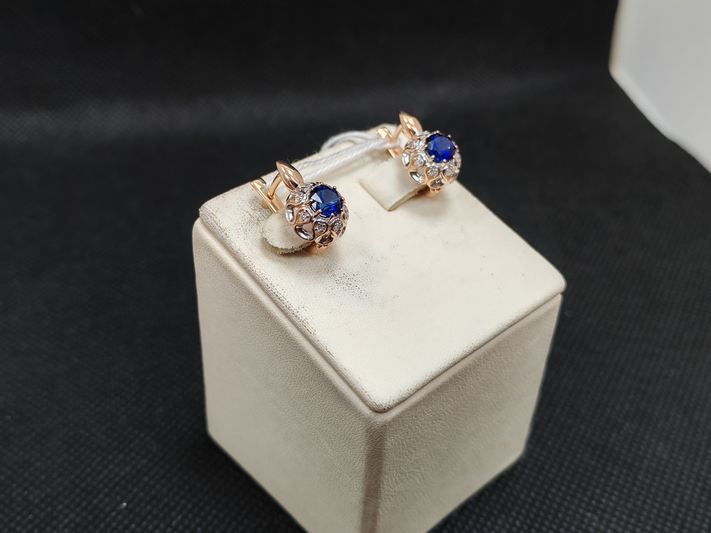 СЕРЬГИ БРИЛЛИАНТ (Au 585)