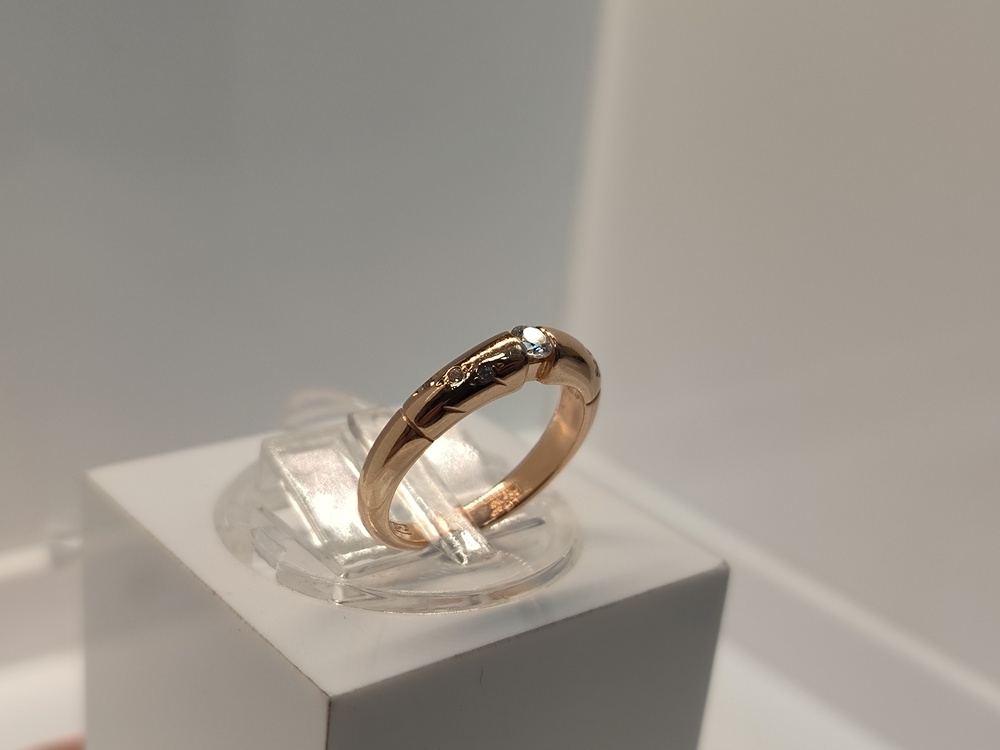 КОЛКМИ585 КОЛЬЦО С КАМНЯМИ (Au 585)