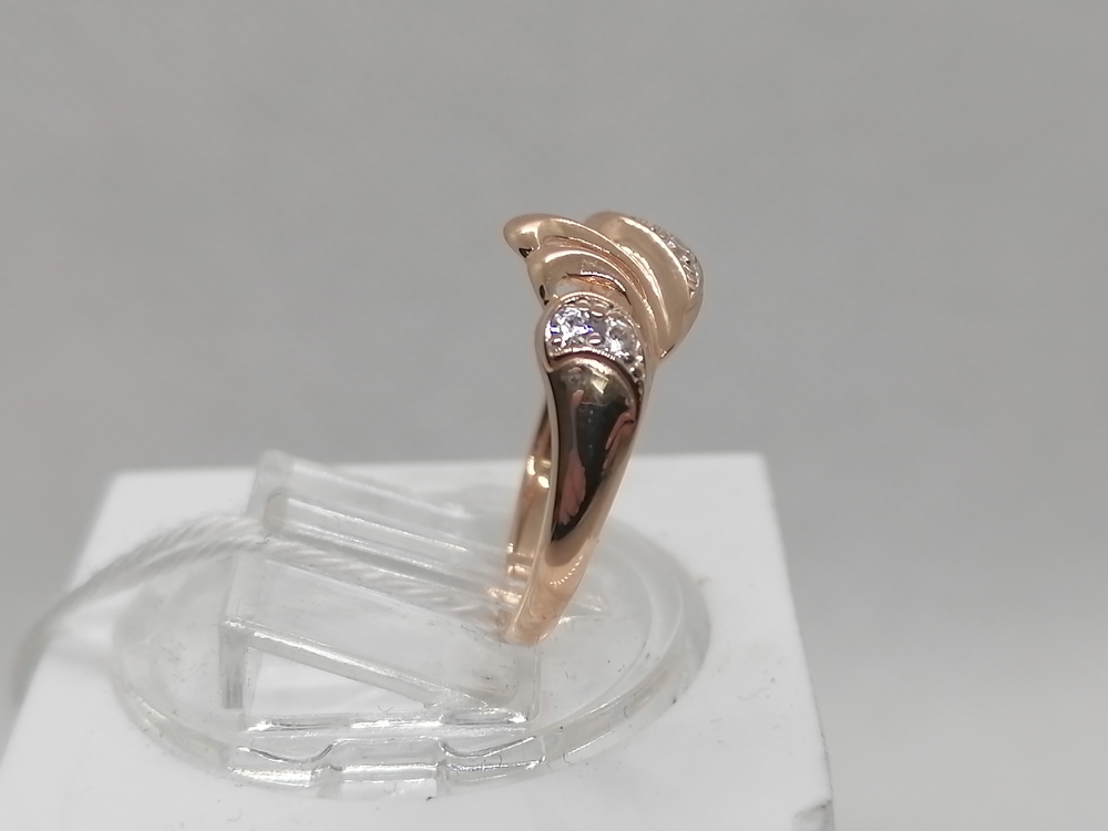 КОЛКМИ585 КОЛЬЦО С КАМНЯМИ (Au 585)