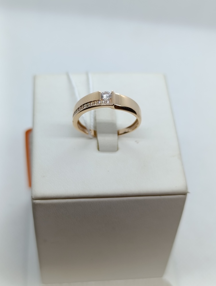 КОЛКМИ585 КОЛЬЦО С КАМНЯМИ (Au 585)