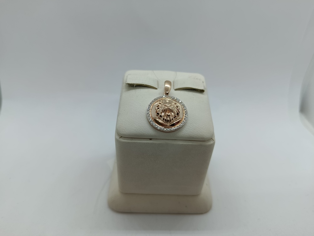 ПОДВЕСКА С КАМНЯМИ (Au 585)