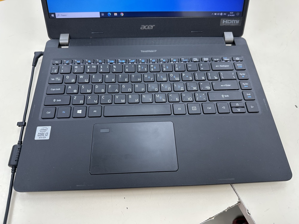 Ноутбук Acer; Core i3-8130U, Intel UHD Graphics 620, 12 Гб, 128 Гб, Нет