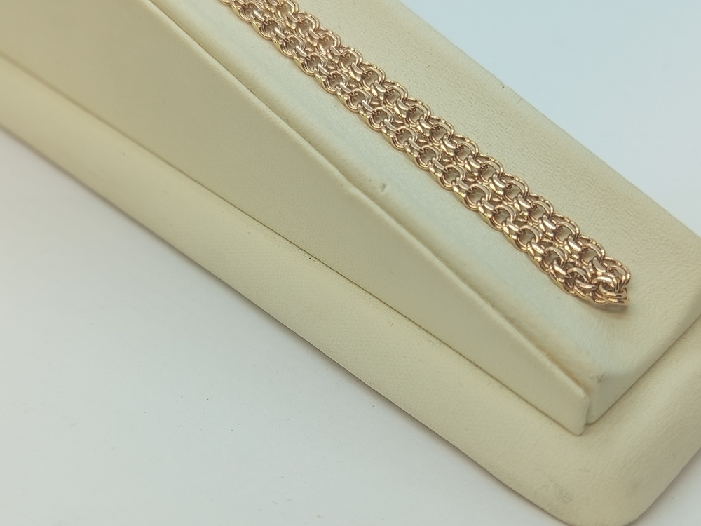 ЦЕПЬ ПОЛНОВЕСНАЯ Бисмарк (Au 585)