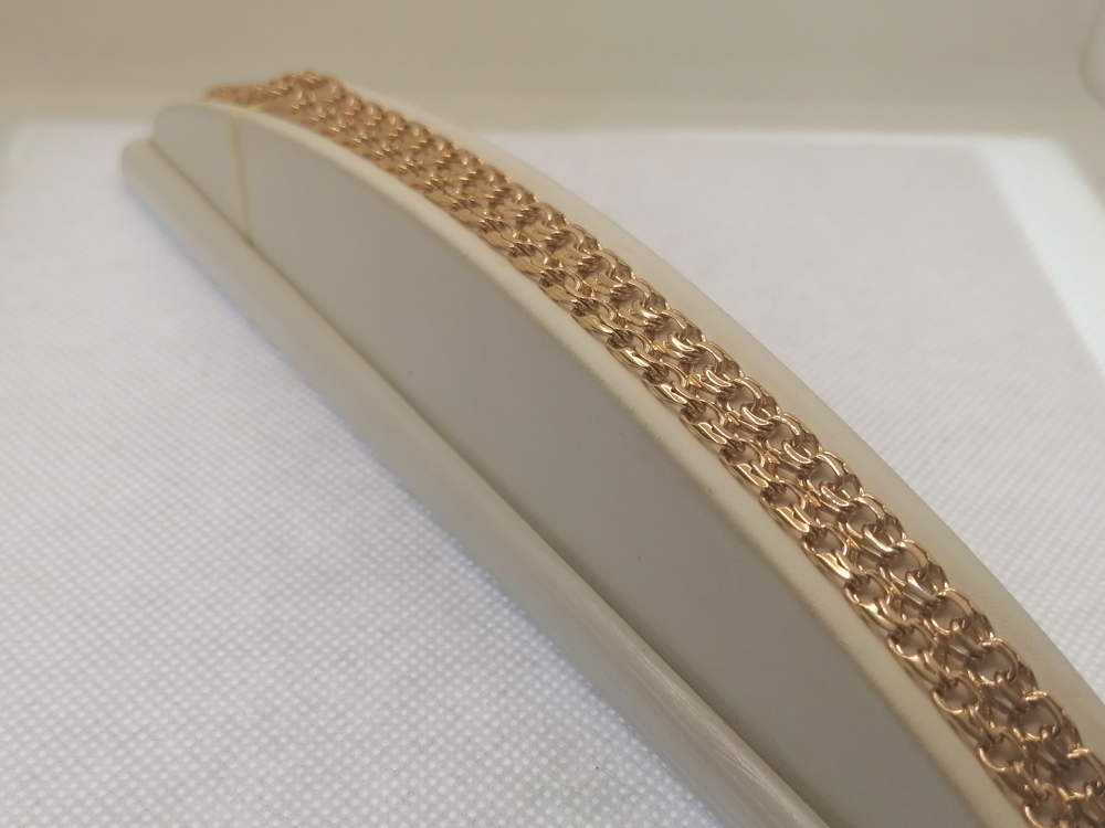 ЦЛБС585 ЦЕПЬ ПОЛНОВЕСНАЯ Бисмарк (Au 585)