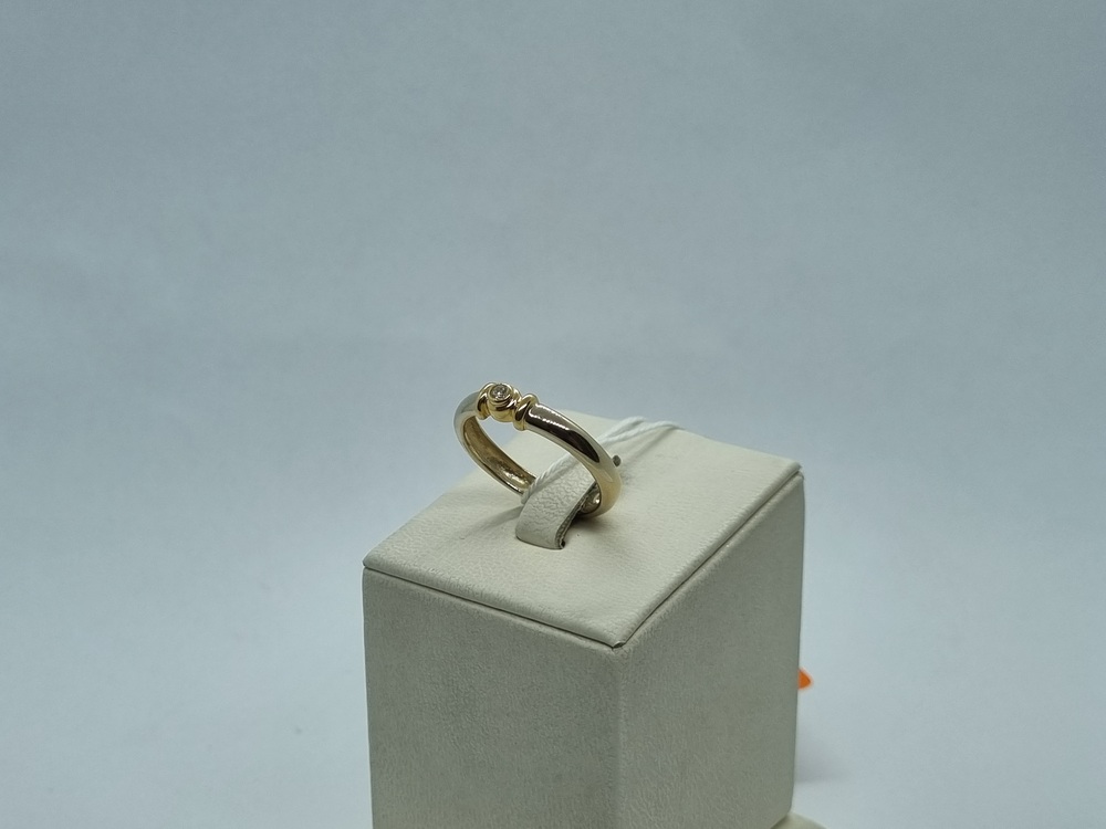 КОЛЬЦО БРИЛЛИАНТ Au 750