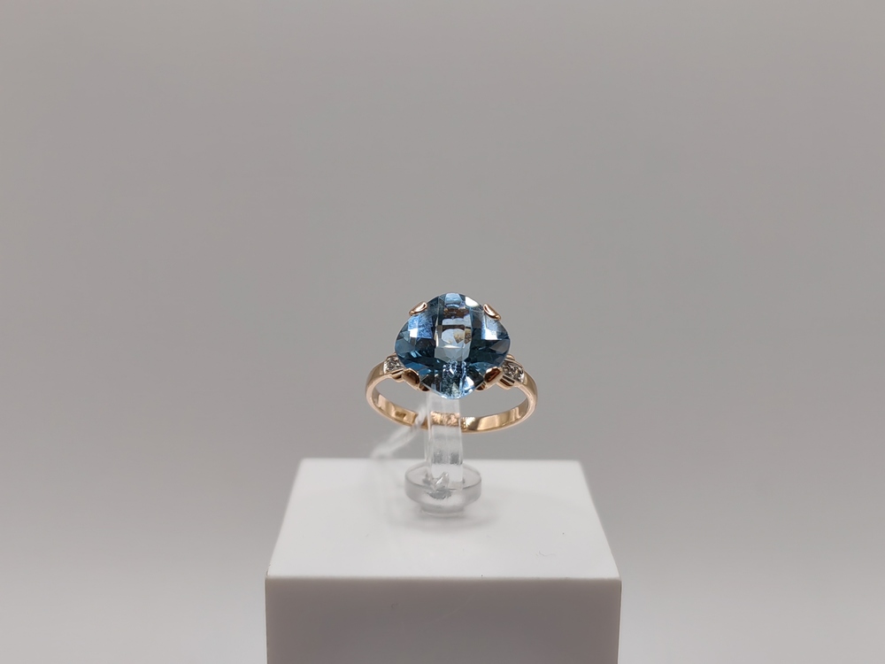 КОЛКМИ585 КОЛЬЦО С КАМНЯМИ (Au 585)